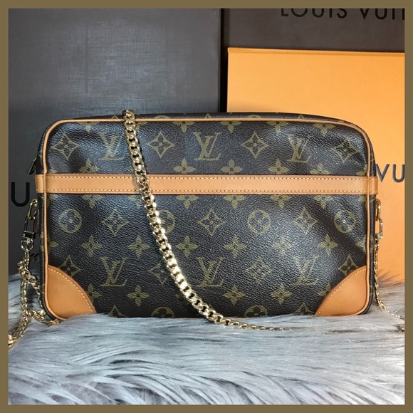 ❌Sold!Authentic Louis Vuitton Compiegne Clutch 28 - Picture 1 of 13